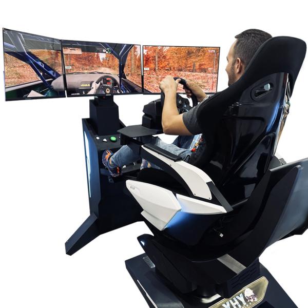 Simulateur de course VR Cockpit F1 siège hydraulique VR AR MR
