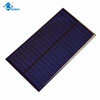 panneaux photovoltaïques solaires solaires du module ZW-15085 de picovolte de poly silicium imperméable durable de 1.7W 9V