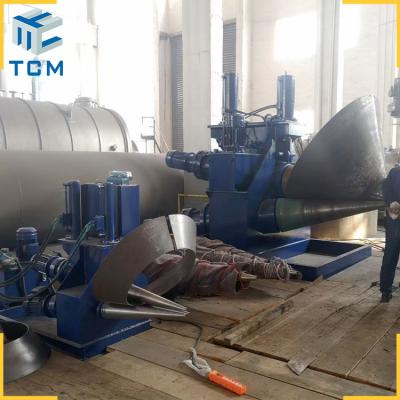 Steel CE Cone Bending Machine 380V Conical Forming Machine
