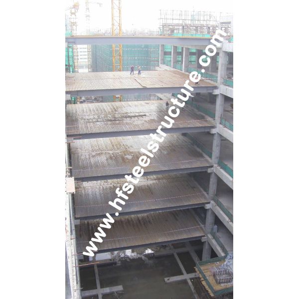 Заварка OEM полуфабрикат, здания промышленной стали металла тормозящ, свертывать и красить