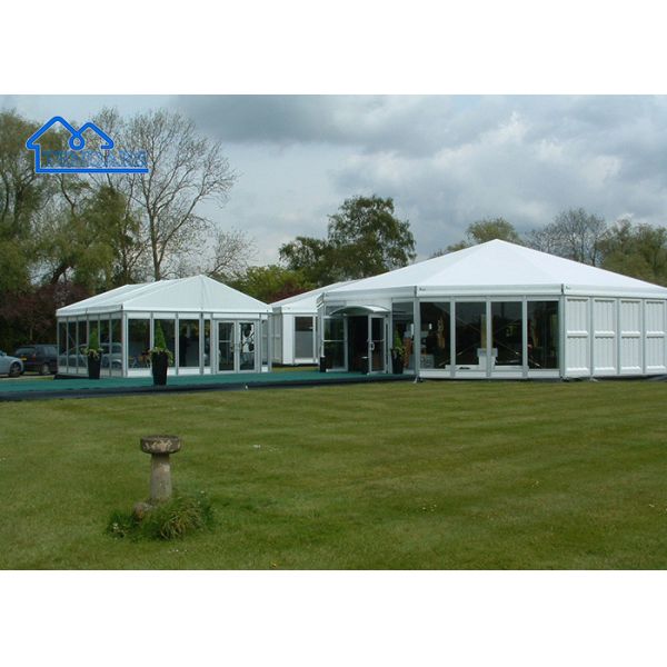 Модные настройки на открытом воздухе Лучшие свадебные палатки Свадебное мероприятие Противоультрафиолетовый снег Нагрузка 0.3KN / кв.м.