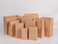 Sac d'annonce de papier d'emballage avec le gousset inférieur/dur l'enveloppe de papier expansible latérale de papier
