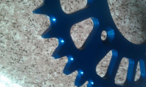 aluminium sprocket