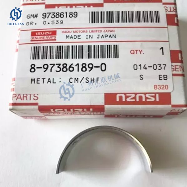 Кривошин металла 8973720761 стандарта установил для части Isuzu двигателя ISUZU 4HK1 6HK1 основной нося