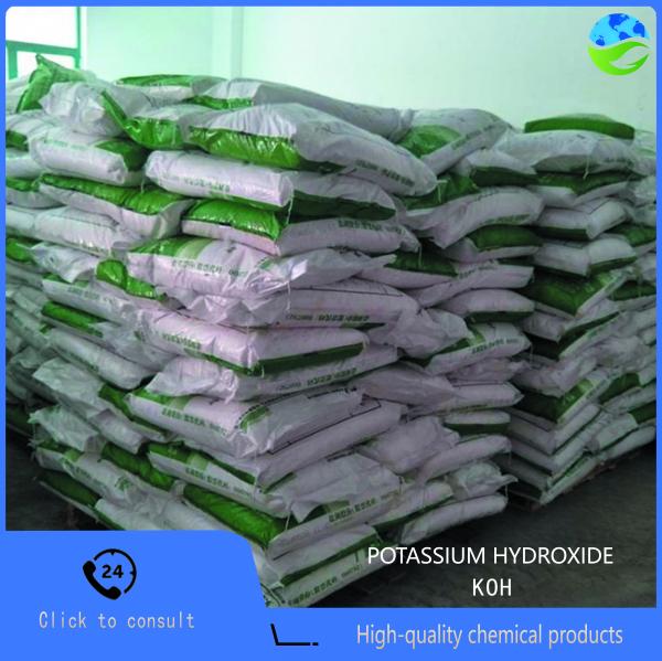 Industrial Grade Potassium Hydroxide 90% Purity Flakes Pellets For Electroplating Chemical