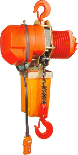 Petite grue à chaînes électrique de design compact, divers de capacité type chut