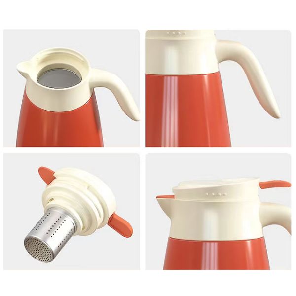 304 Stainless Steel Mini Thermos Kettle with Double-Layer Insulation Model HK-1000-21