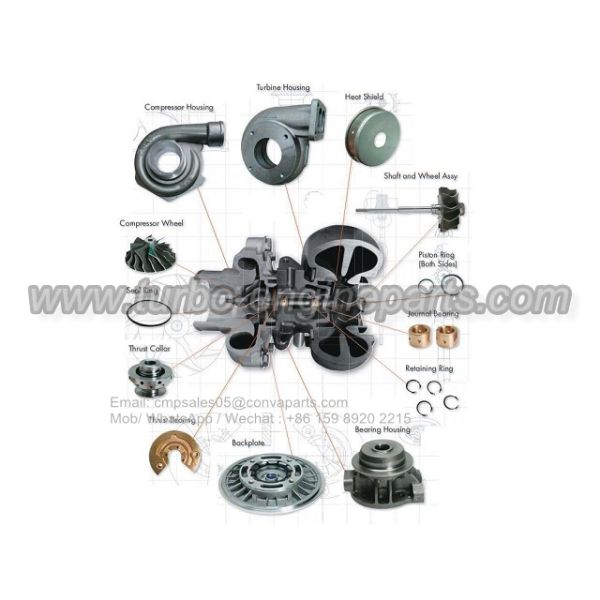 4N9544 CAT 3306 Turbo E3306 Engine Parts Turbochargers With Neutral Packing