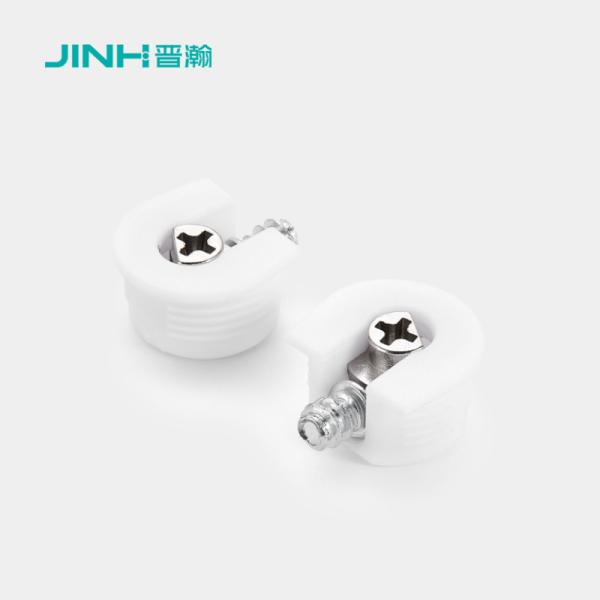 20*12,5mm Armazém de Metal Prateleira Pins Branco Conector de Painel de Mobiliário Para Mobiliário KD