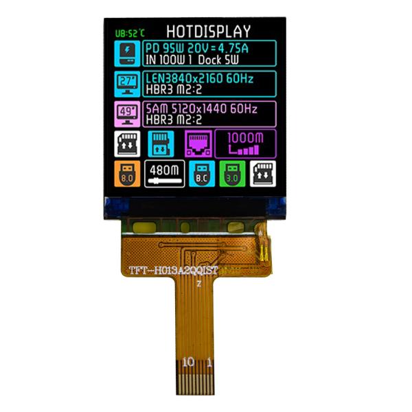 1.3 Inch TFT LCD | 240x240 Square Display Module
