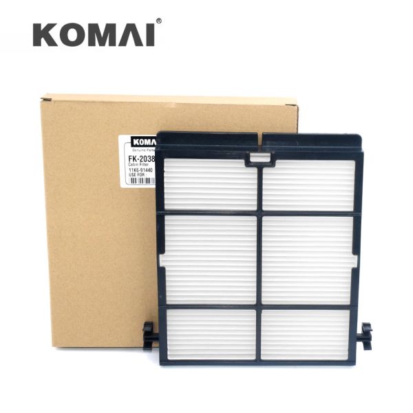 Filtro de aire de cabina KOMAI 11K6-91440 SC 80142 para el modelo HYUNDAI HX140L HX140LC HX210AL