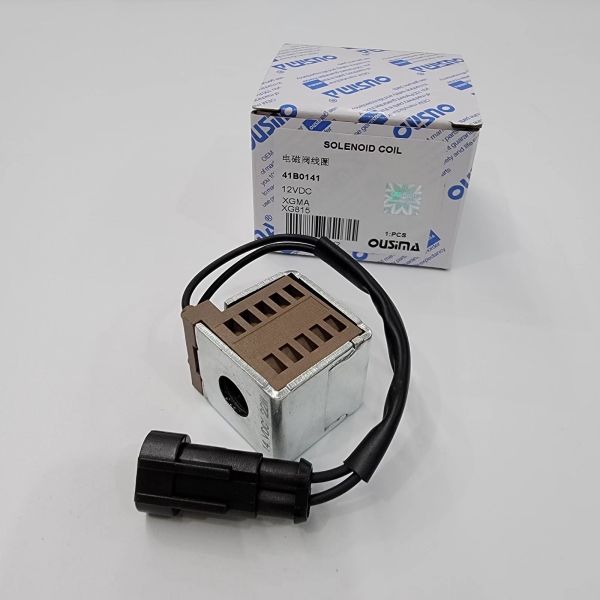 bobina 12vdc del solenoide 41B0141 para el excavador XG815 de XGMA