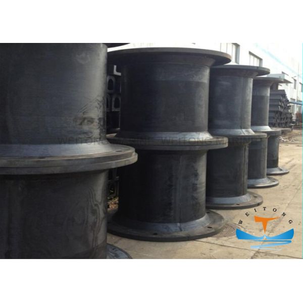 Foam Filled Marine Safety Equipment / Buoyant Yacht Ship Rubber Fender Gd Wing Type
