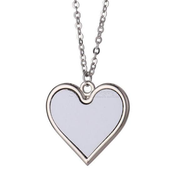 Custom Metal Necklace Fashion Unique Jewelry Necklaces For Heat Transfer Durable