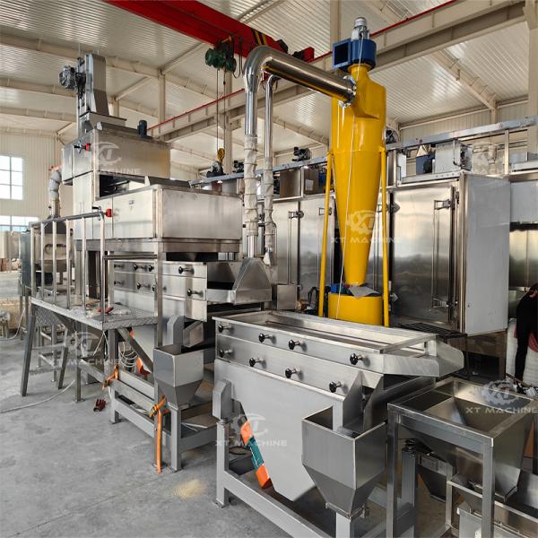 Peanut Chopping and Grader Small Scale Hazelnut Cashew Chopping Machine for Nut Processing Plants