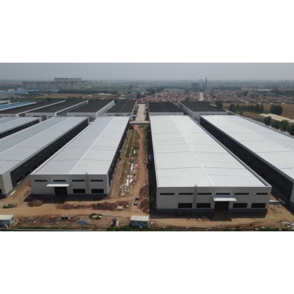 Epoxy Painting Steel Structure Building Prefabricated Steel Frame Warehouse Construction