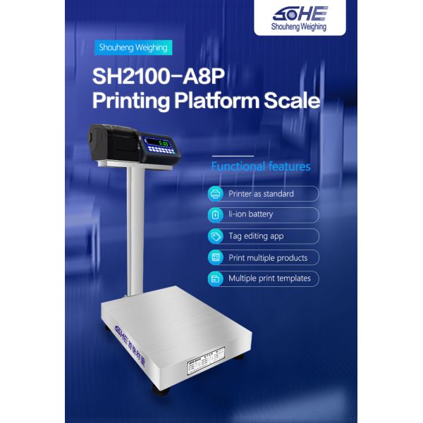 30-800kg Weighing Range A8P Printing Table Scales with ODM Support and Customized Design