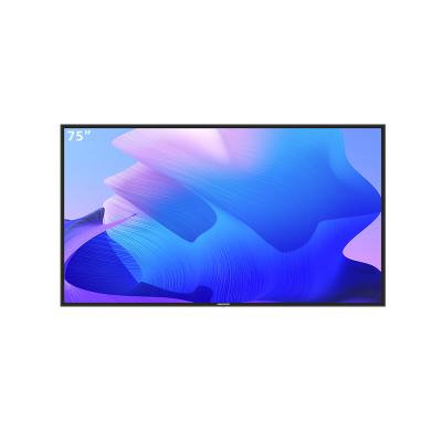 Premium 75 Commercial Displays High-performance 4K Smart TVs with Metal Chassis & 4mm Tempered Glass