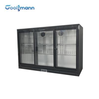 Mini Undercounter Back Bar Refrigerator LED Control Beverage Fridge Display