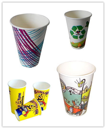 400ml Cold Paper Cups for Cold Tea In Summer , Cold Beverage Cups
