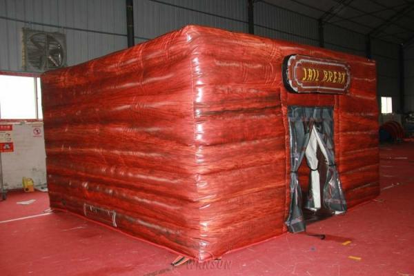 Thrilling Escape Series Ounce House Games High Tensile Strength 4.5 X 4.5 X 2.74m