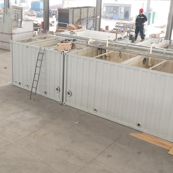 5-40C Temperature Range Integrated Sewage Treatment Plant for Municipal Wastewater Treatment