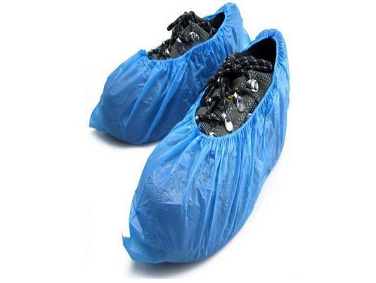 Slip Resistant Disposable Shoe Covers , Waterproof Boot Covers Non Woven
