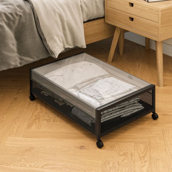 Stocked Dustproof Storage Rack for Clothes and Toys Sorting