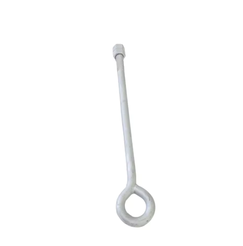 Hot Dip Galvanized Oval Eye Bolt for Line Construction Hardware