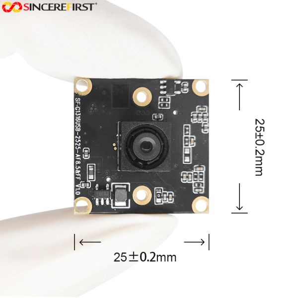 Мини видео веб-камера УФ-камера с модулем USB с датчиком IMX298 16MP