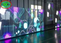 p8.93 pantalla transparente de la cortina LED para la etapa y el desfile de moda, vida 100000h