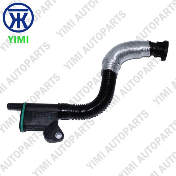 High-Temperature Reinforced Rubber EGR Hose L06J103213F with Fiber-Reinforced Construction for Direct OEM Replacement in VW EA888 Engines