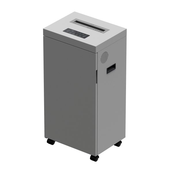 Commercial Heavy Duty Cross Cut 25 Sheets Paper Credit Card CD Shredder BA6025C with Wheels for Office Home Use