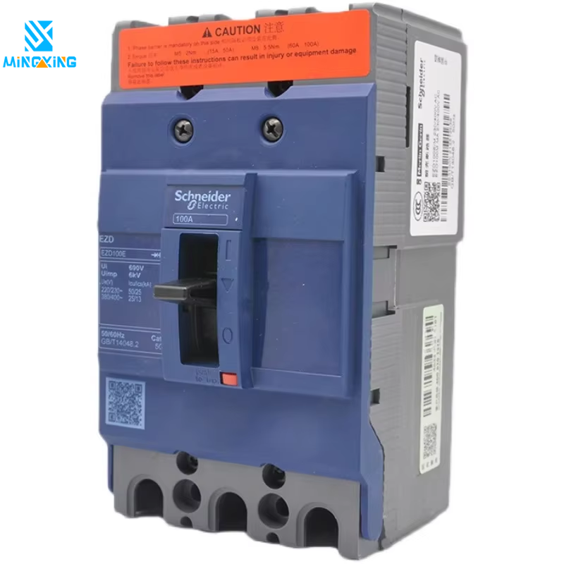 EZD160M MCCB Molded Case Circuit Breaker 3P 4P 100A-160A Thermal Industrial Control Automation Protector