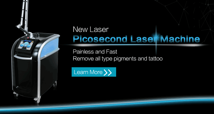 Picosured Picosecond Laser Skin Resurfacing Tattoo Removal Pico Laser Picosecond with 755nm 532nm and 1064nm Wavelengths Suitable for All Colors of Tattoo Removal and Skin