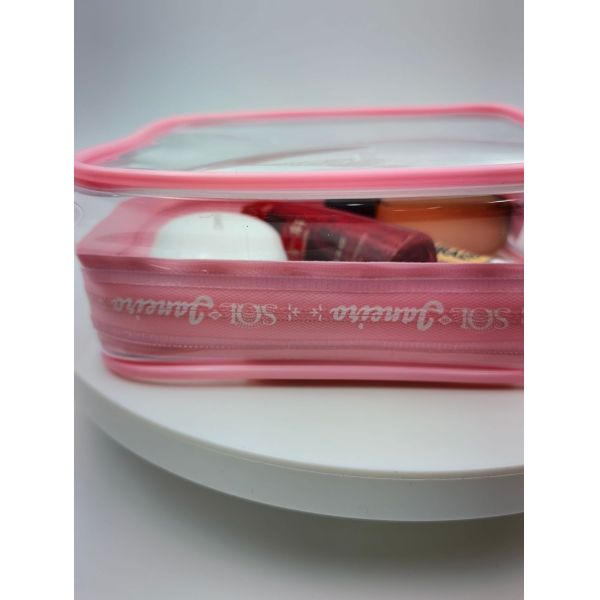 Promotion Sale Fashion Style Waterproof Clear Makeup Bag for Your Cosmetic Collection