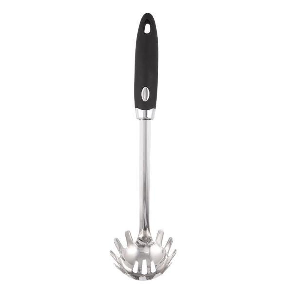 Europe style New pattern kitchenware set with stand black color handle cooking tools  patato masher