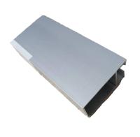 Matt Silver Anodized Aluminum Profiles pour l'extrusion multi de formes de construction