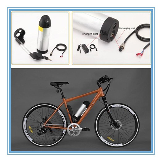 Portable Rechargeable Water Bottle Battery 36v 2200mah For Electric Bikes