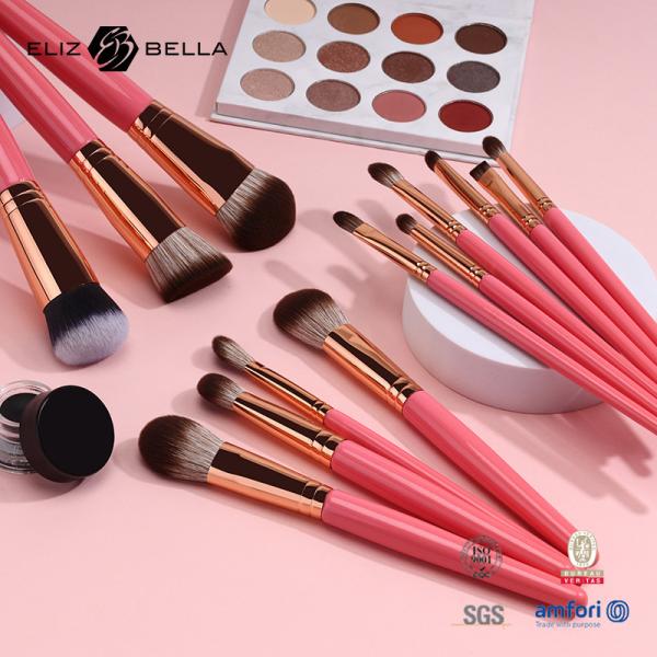 8pcs de escova de beleza de cosméticos conjunto de pincel de madeira