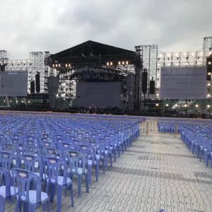 Белый цвет PP материал портативный пол для мероприятий с грузоподъемностью 20 тонн и гарантией 5 лет