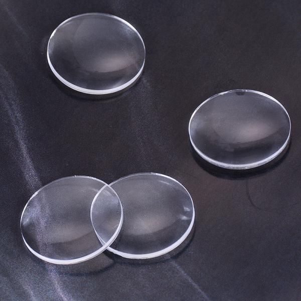 Custom Optical Fused Silica Concave Glass Lens Quartz BK7 Glass Sapphire Convex Ball  Lens