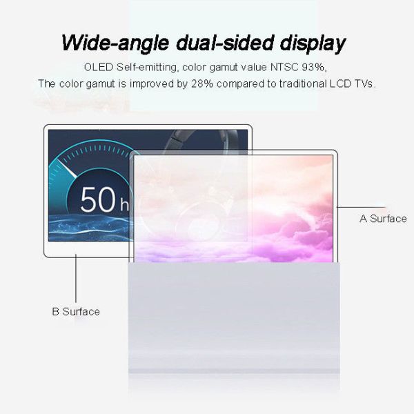 Museums 55 Inch Transparent OLED Display – Customizable Transparent OLED Screen for Exhibitions