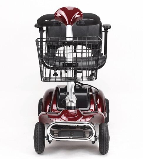 270W Elderly 4 Wheel Electric Mobility Scooter With Basket