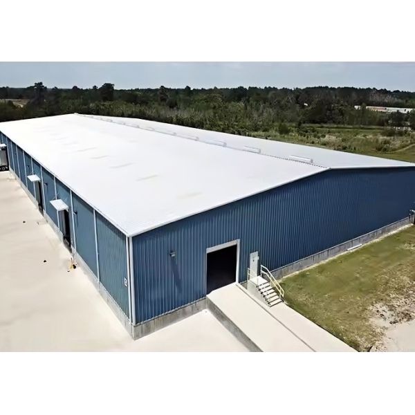 Wind Load Resistant Prefabricated Steel Structure with Q355B Material for Rapid Assembly Industrial Buildings