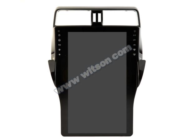 16 Screen Tesla Vertical Android Screen For Toyota Land Cruiser Prado 2018-2022 Car  Stereo