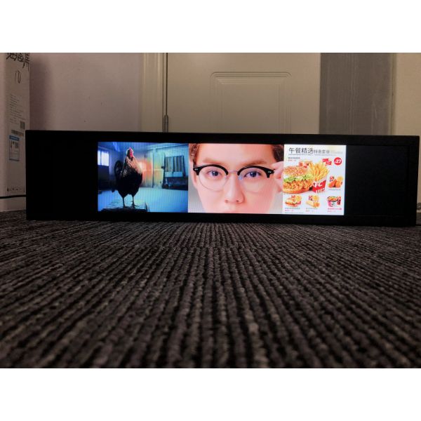 Ультра широкий 19 протягиванный дюймами дисплей LCD Адвокатуры рекламируя дисплей