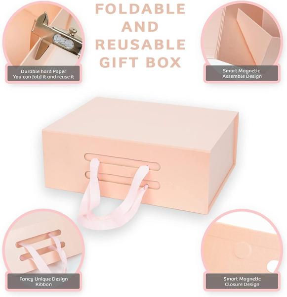 Eco-conscious Packaging Eco-friendly Paper Gift Box with Custom Logo