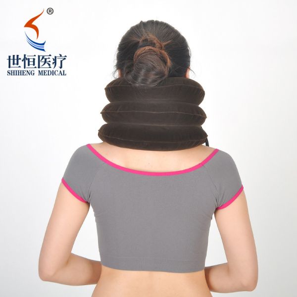 Amazon eBay hot sale Cervical Neck Traction Device Inflatable and Adjustable Neck Support