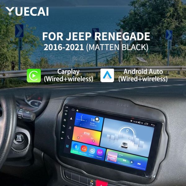 2016 Renegade Cars Head Unit 9 INCH Multi-touch Technology Automotive Head Unit